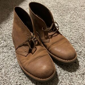 Clark’s Men’s Chukka Boots, 8D, tan